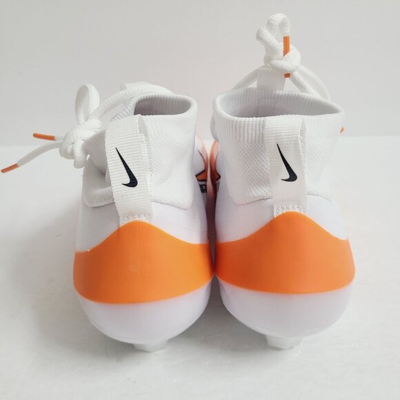 NEW Nike Air Zoom Vapor Pro 1 TB Football Cleats HM8850-103 Size 9 White Orange main image 4